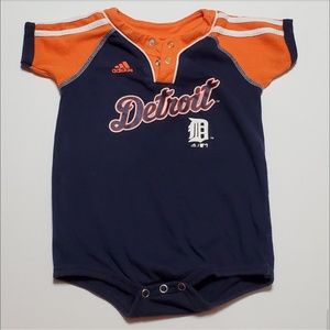 Adidas Detroit Tigers Onesie Size 12-18 months for the tiniest fan